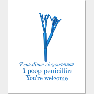 I Poop Penicillin Posters and Art